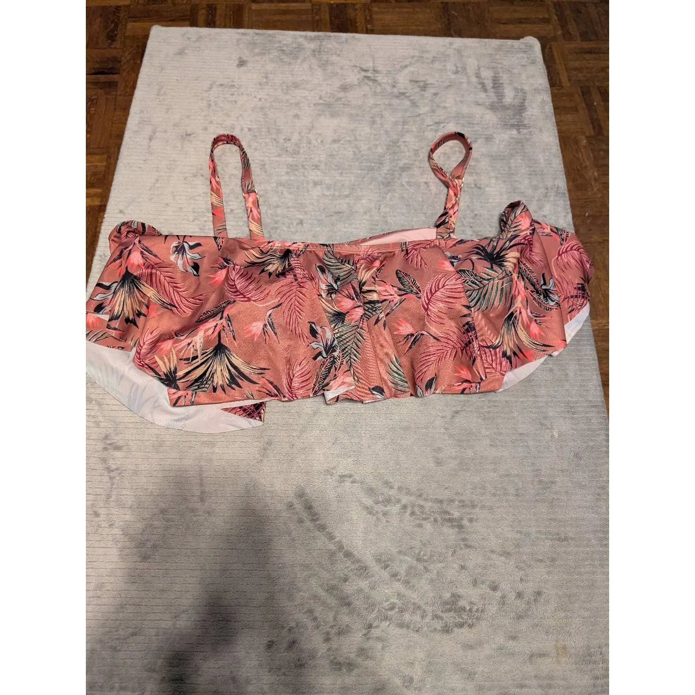 💚 ALYNED TOGETHER Off The Shoulder Beach to Street Bikini The Gabriella size 2X Green - Image 3