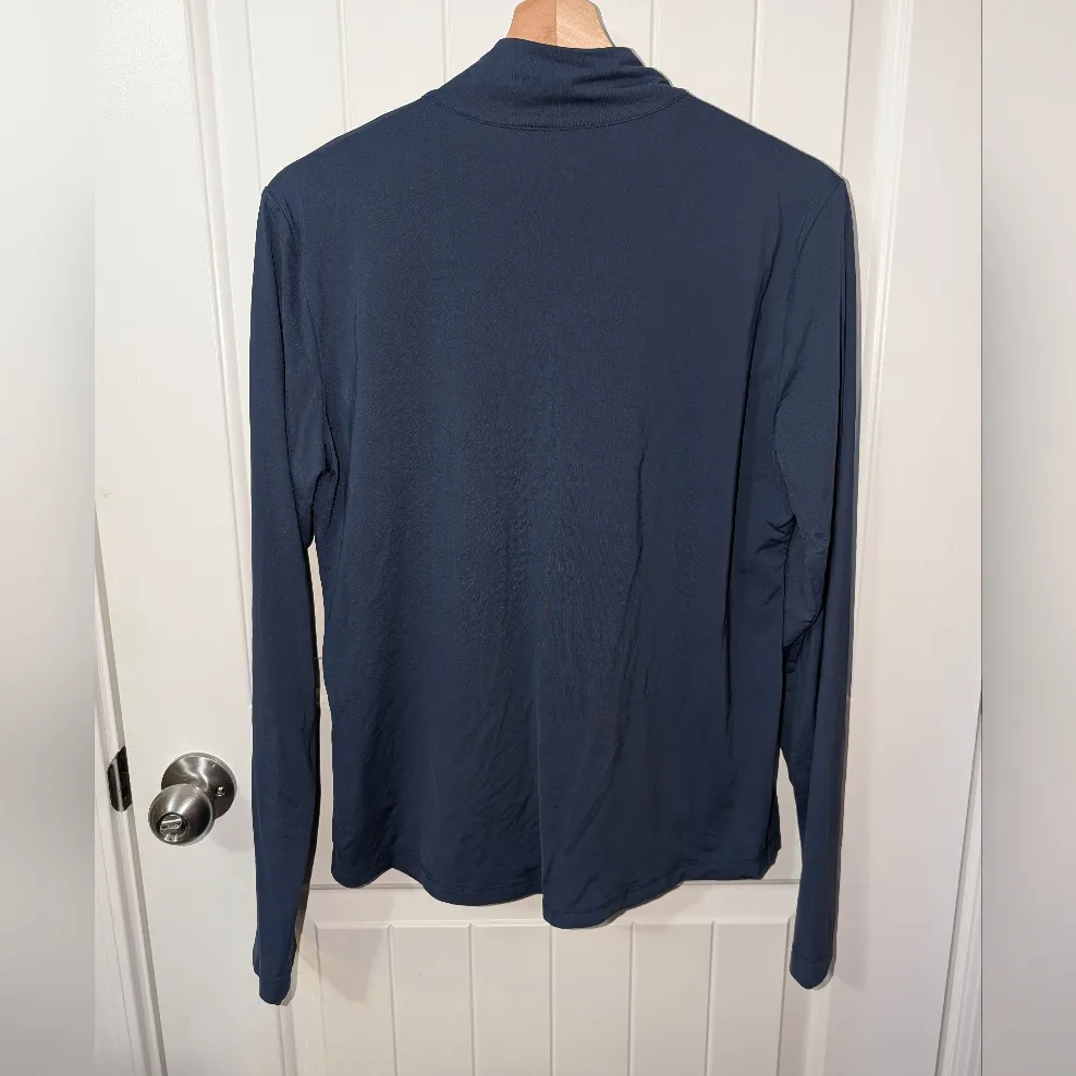 Crave Designs Lake Sunshirt Jacket Women's Large Navy - Image 2