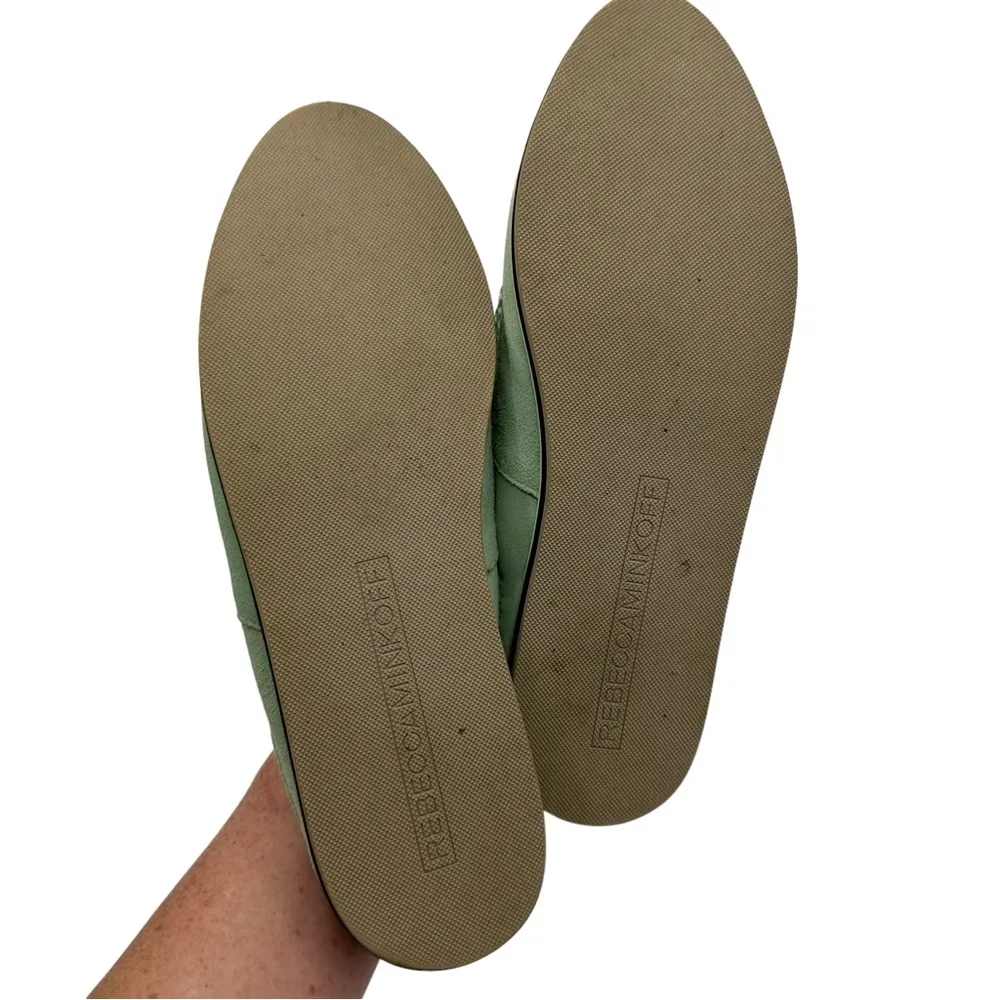 Mint Winter Leather Suede Perforated Lace Up Shoe size 6.5 - Image 7