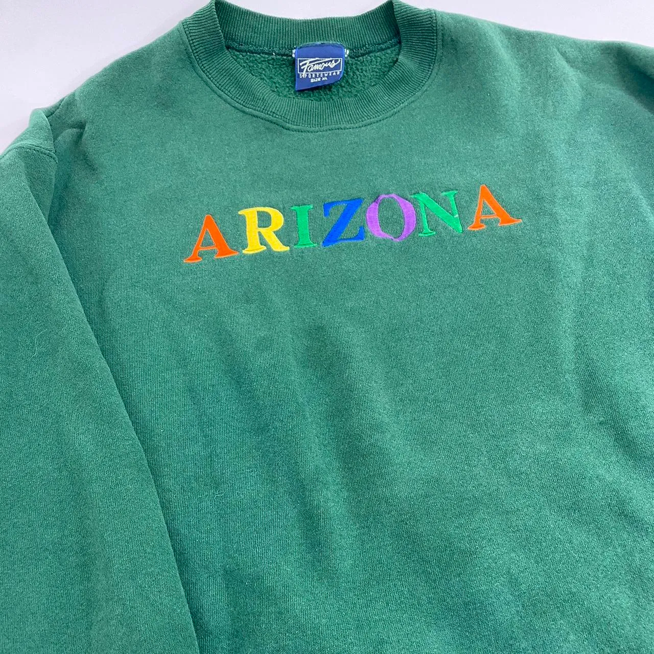Arizona Vintage Crewneck Embroidered Sweatshirt - Image 7