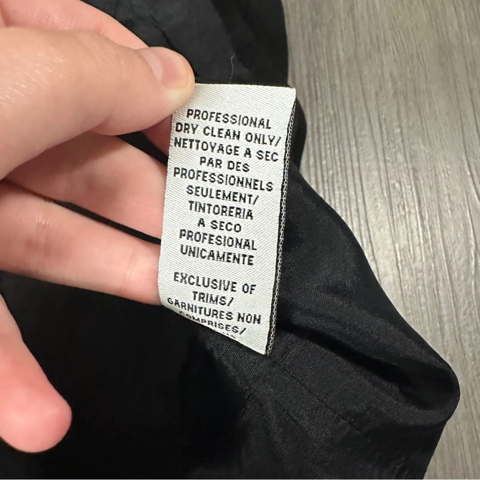 JS Collections Ruffle Collar Crepe Pink & Black Sleeveless Sheath Dress Size 10 - Image 8