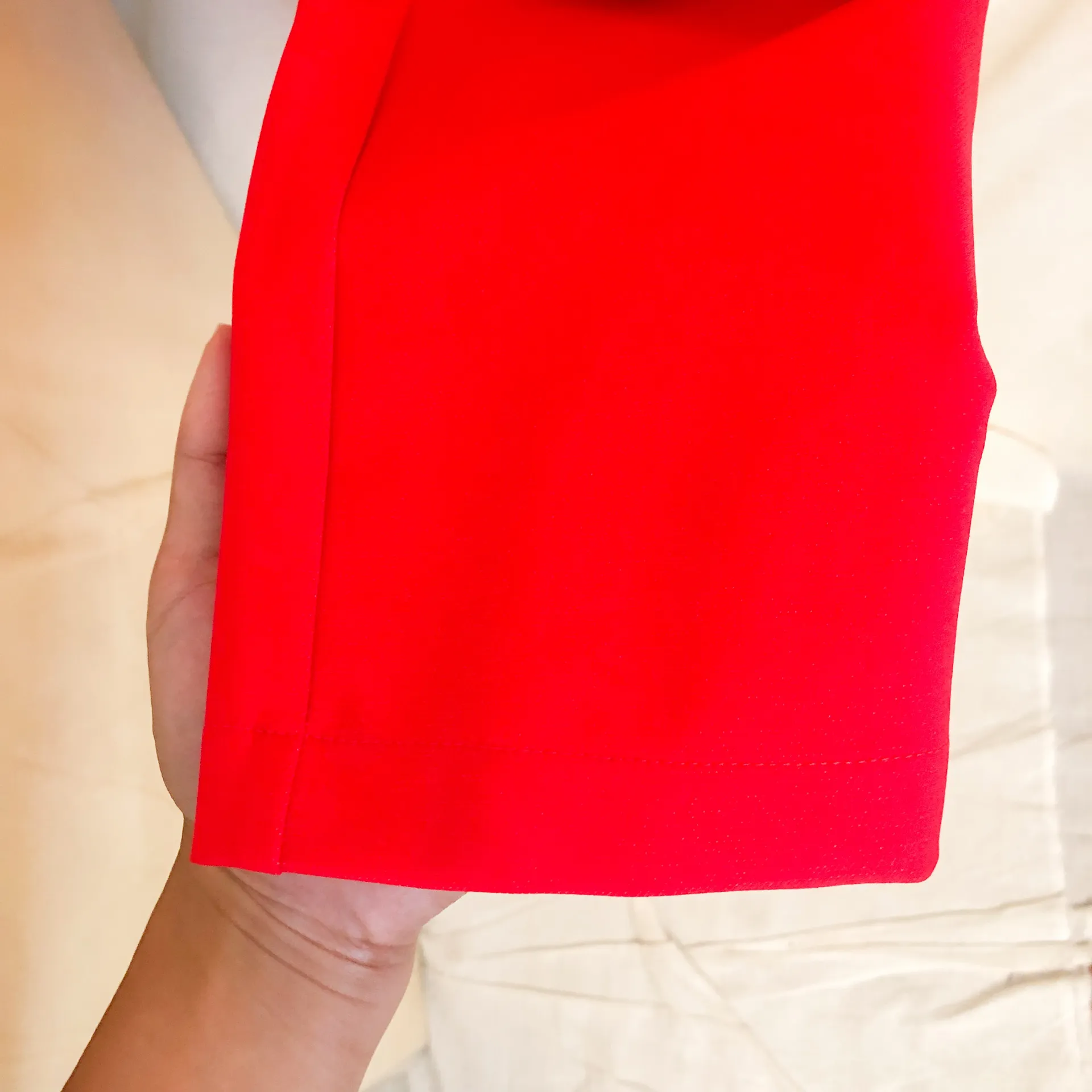 Adelyn Rae Red Strapless Jumpsuit SIZE XS - Image 6