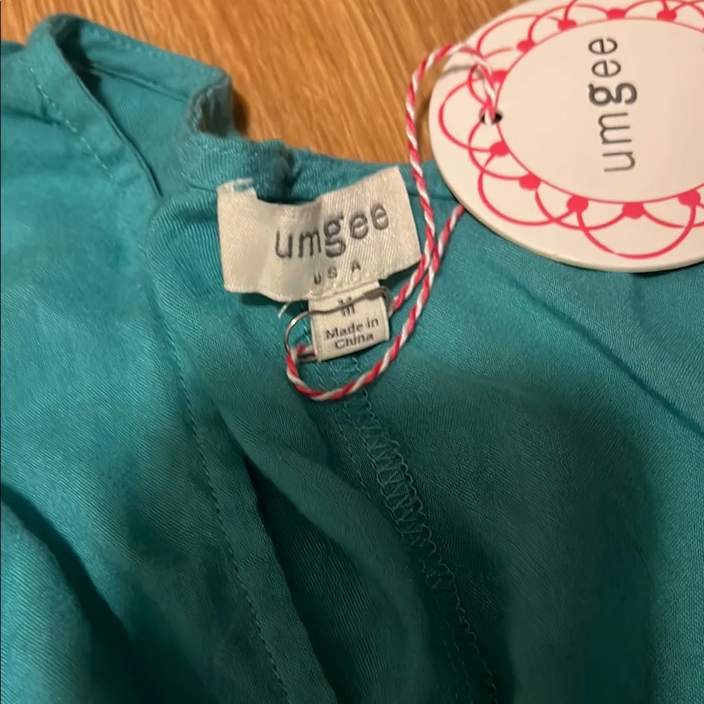 Umgee  Teal Mini Dress new medium - Image 3