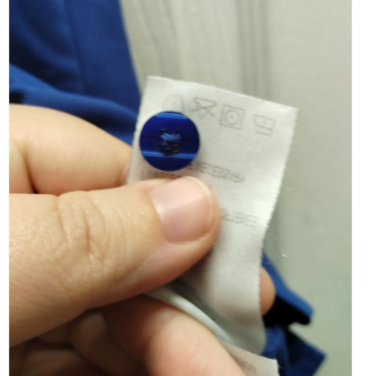 RaceTrac Women's Size Medium Hydrovent Gas Station Employee Blue Polo Shirt - Image 6