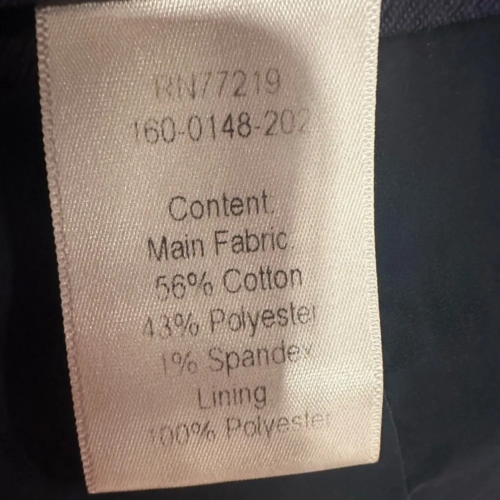 EUC Tapestry tweed  Jacket Nicole Miller For Mary Kay Blazer Blue Lined Sz 10R - Image 11