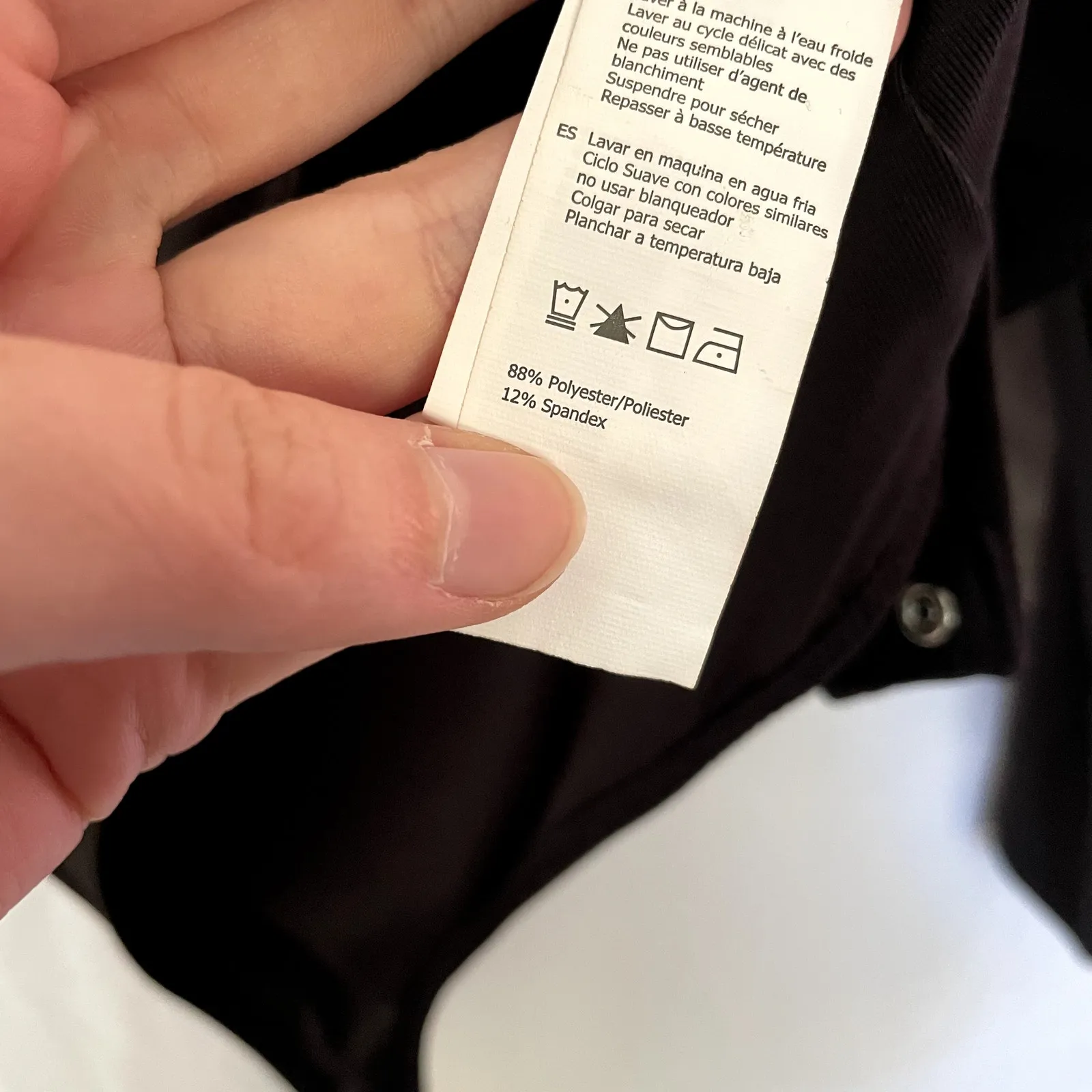 NWT SWS Contour M black double lined sweetheart neckline bodysuit long sleeves Size M - Image 4