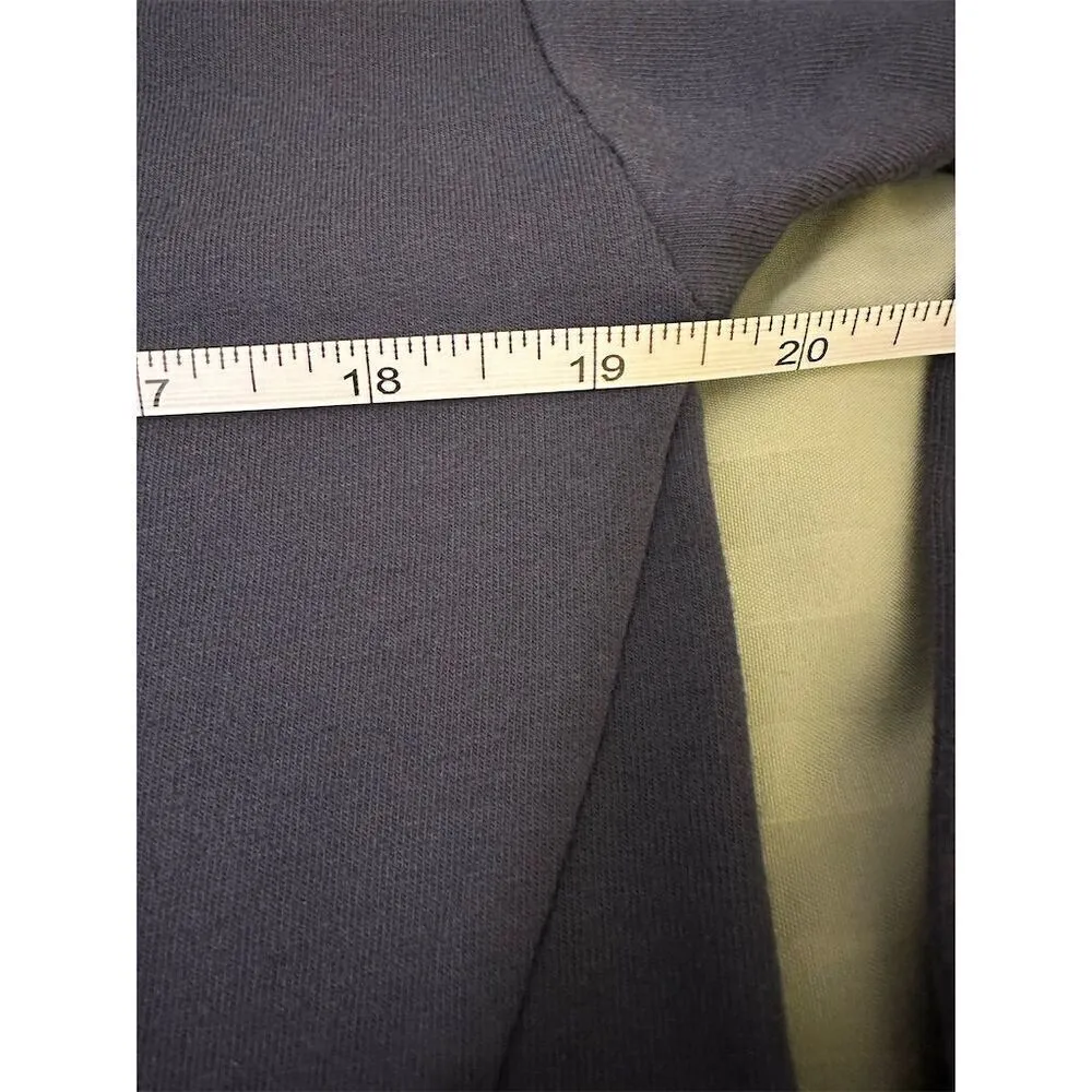 All in Motion Women's M Blue Balloon Sleeve Turtleneck Sweatshirt - Image 6