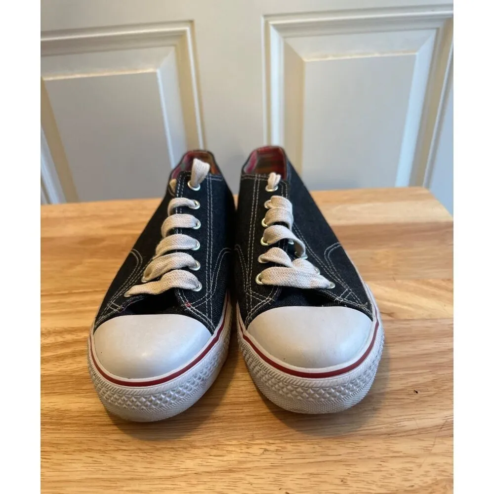 SOHO Women's Denim Lace Up Running Sneakers Size 8 Sku 2777 - Image 5