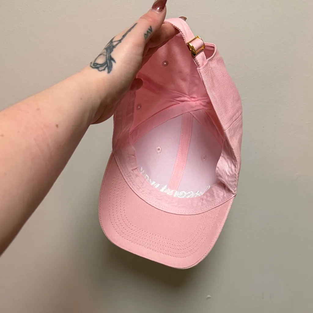 Baby Pink LaserAway Baseball Cap - Image 3