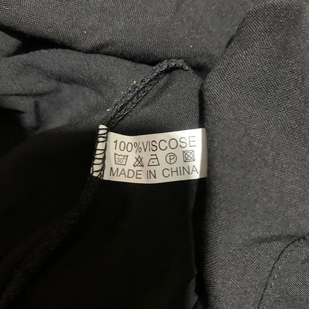 Southern Stitch Medium Multicolor Floral Embroidered Print Cold Shoulder Dress - Image 7