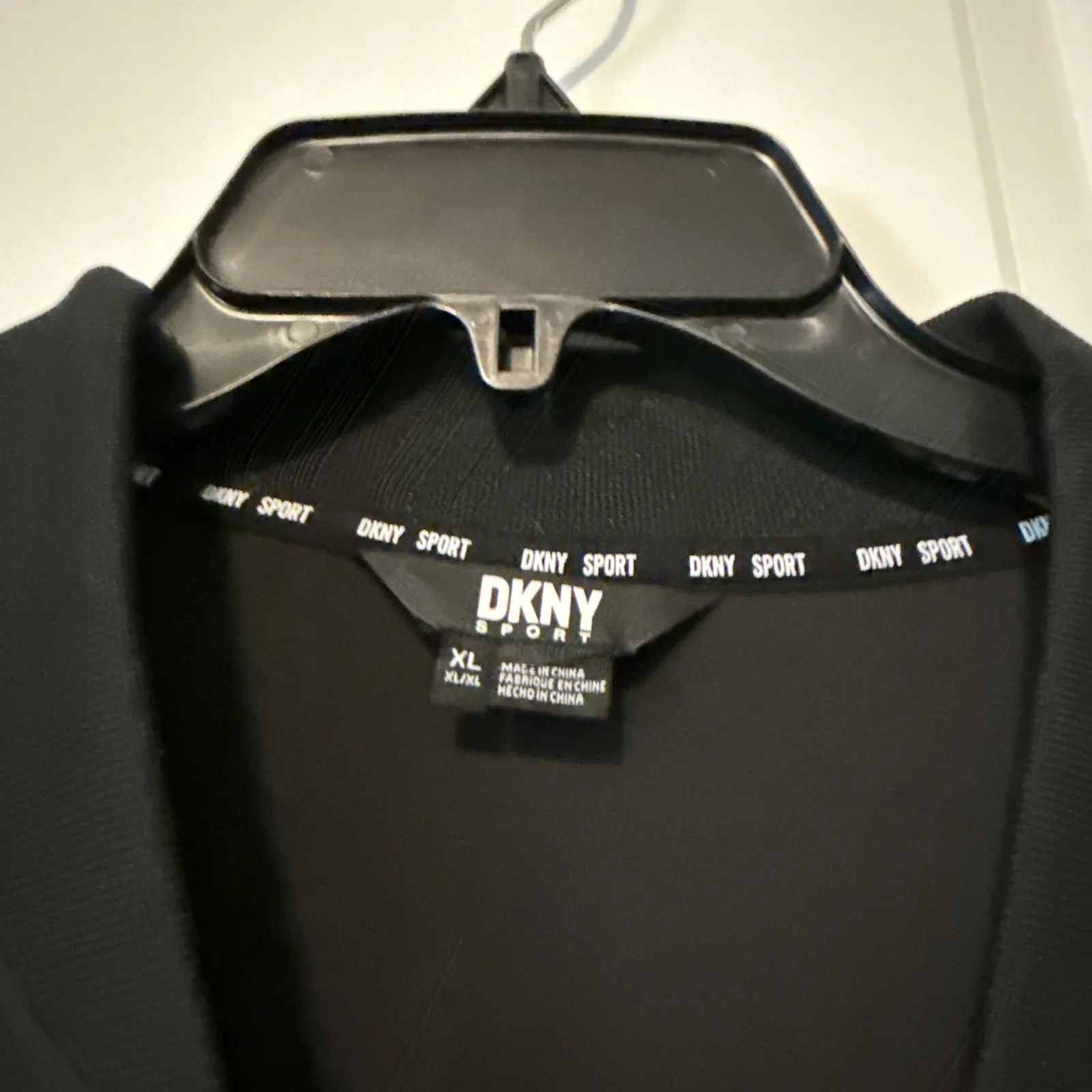NEW NWT DKNY Sport Women's Cargo-Pocket Jacket, Black, XL MSRP $99 - Image 7