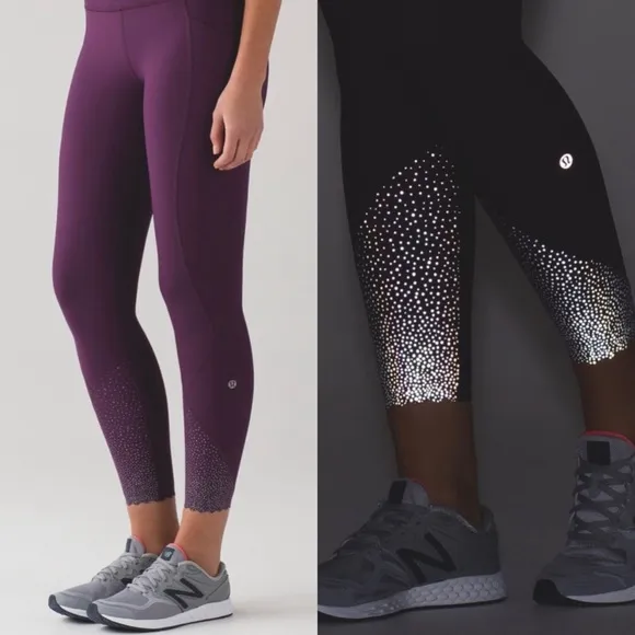 Lululemon Tight Stuff Tight II Darkest Magenta Size 2 - Image 2