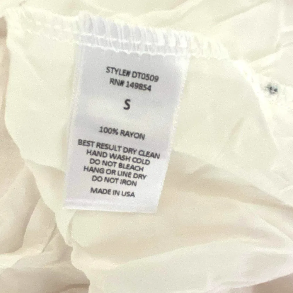 SAGE THE LABEL Orange White Tie Dye Striped Halter Hi-Low Dress - Image 6