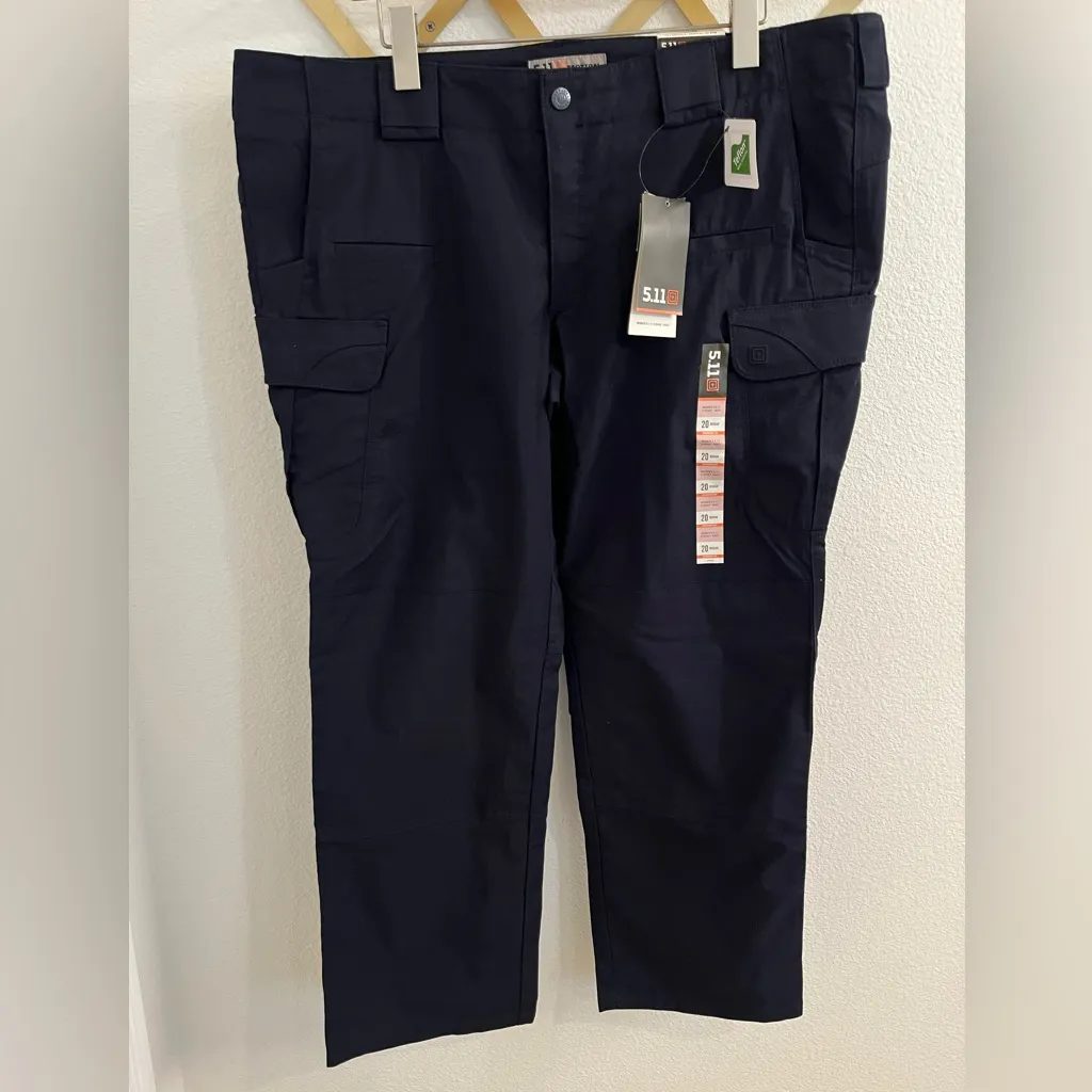 5.11 Womens Stryke Trousers Dark Navy Straight Fit 20 - Image 5
