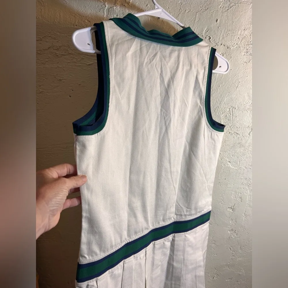 Prince Tennis Dress White and Green Mini athletic tennis prep pickleball summer Size M - Image 12