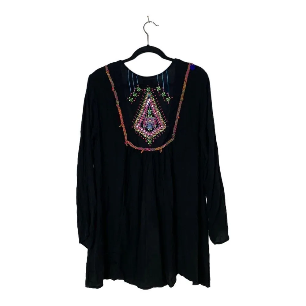 AKASA Swim Coverup Black Size 6 - Image 2