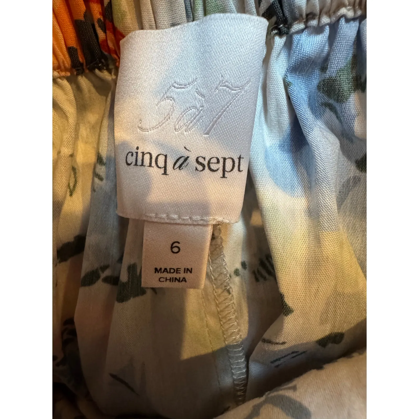 Cinq à Sept Painted Garden Hailey Dress - Size 6 - New - Image 7