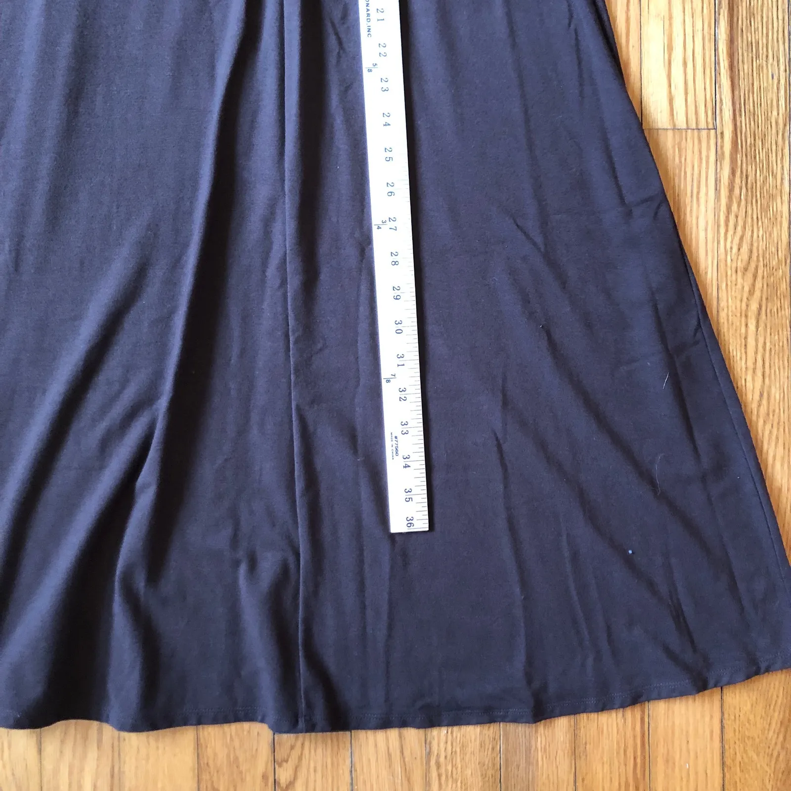 Spiegel Vintage 90s EUC Women's Chocolate Brown Empire Waist Knit Dress Size L - Image 4