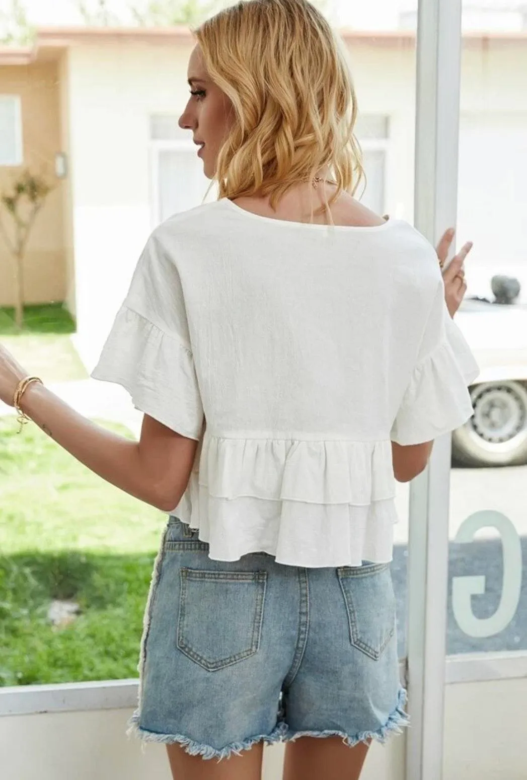 SheIn flowy top - Image 2