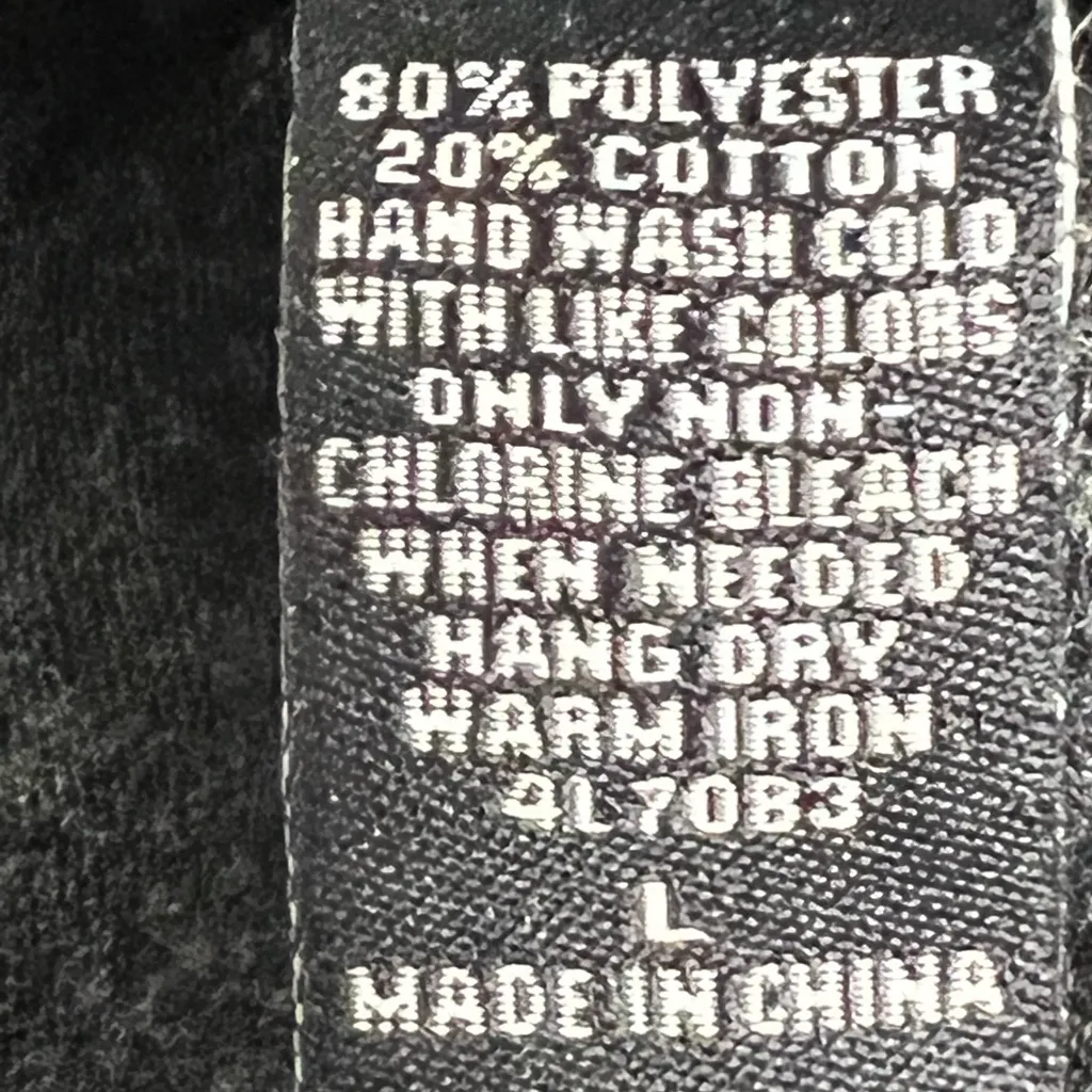 Cecico Gray Lined Ruffled Sweater with Pockets - Size Large - GUC. Some pilling. - Image 4