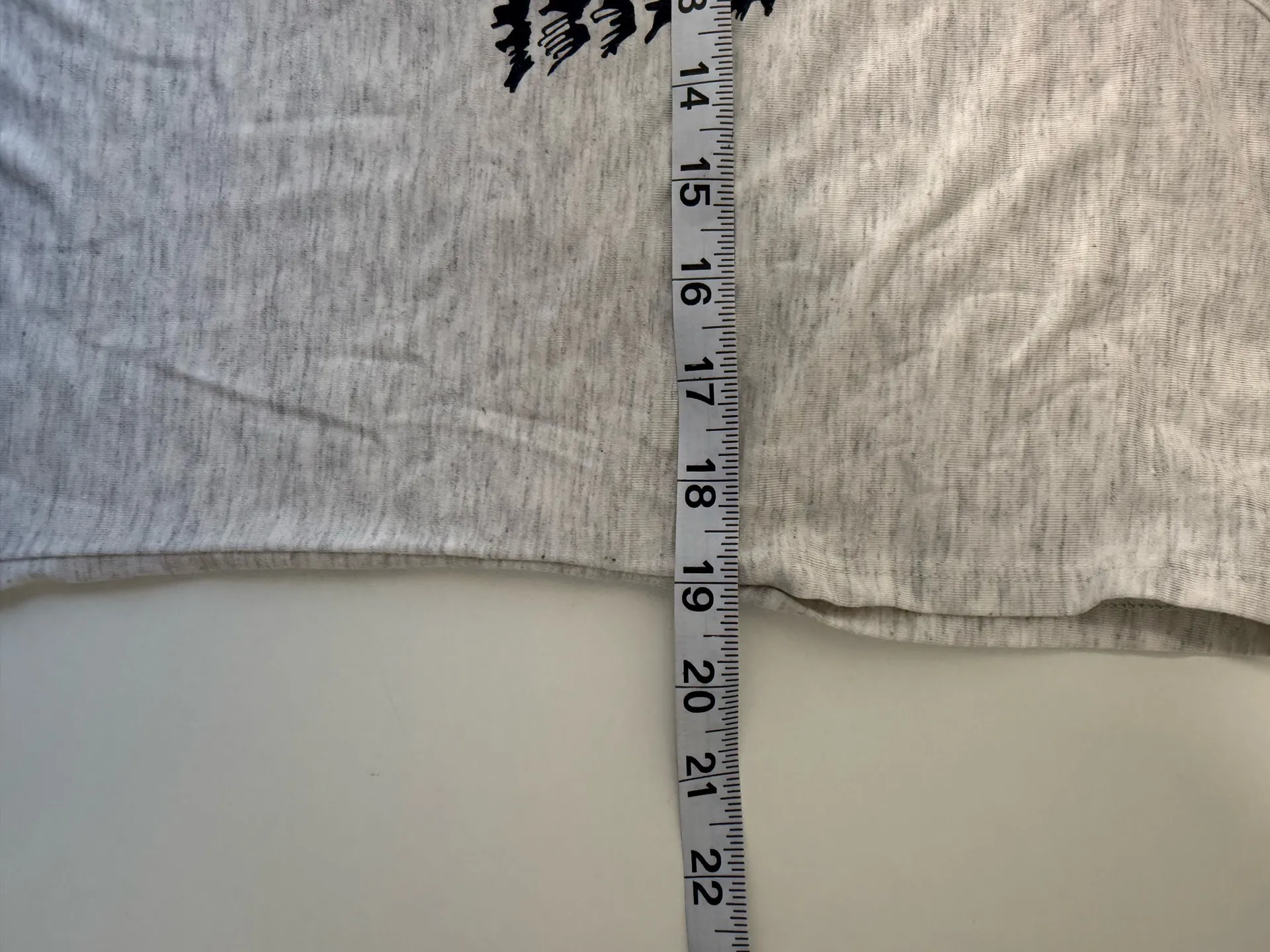 Maurice's  Mixed Christmas Tree Graphic Tee Light Gray Short Sleeve - Image 7