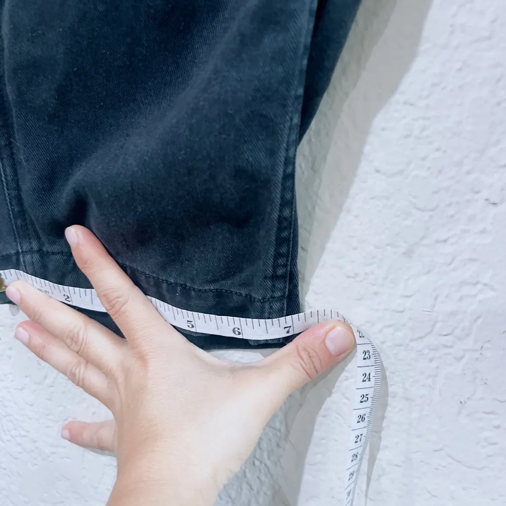 Everlane Chino Wide Leg Pants Womens Size 6 Black Straight Fit - Image 14