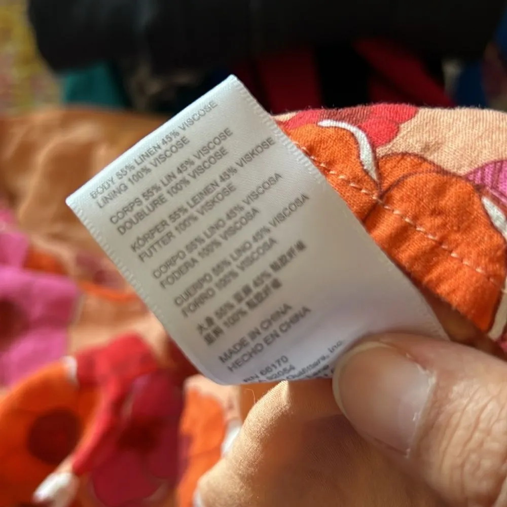 UO Rosie Notched Pelmet Floral Mini Skirt L - Image 8