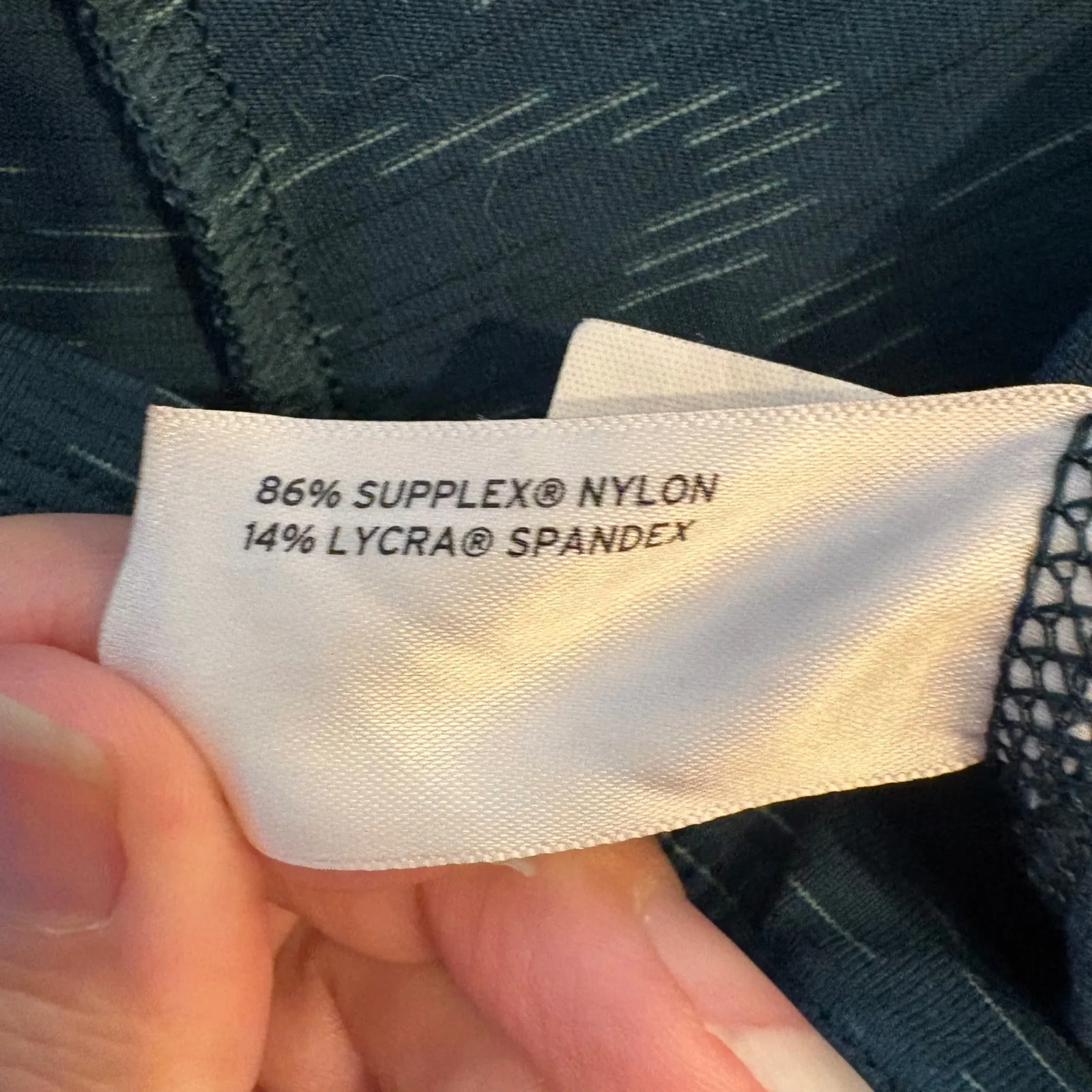 Duluth Trading Company Flexpedition Pants Size 1X/31" in Teal Space Dye Green - Image 6