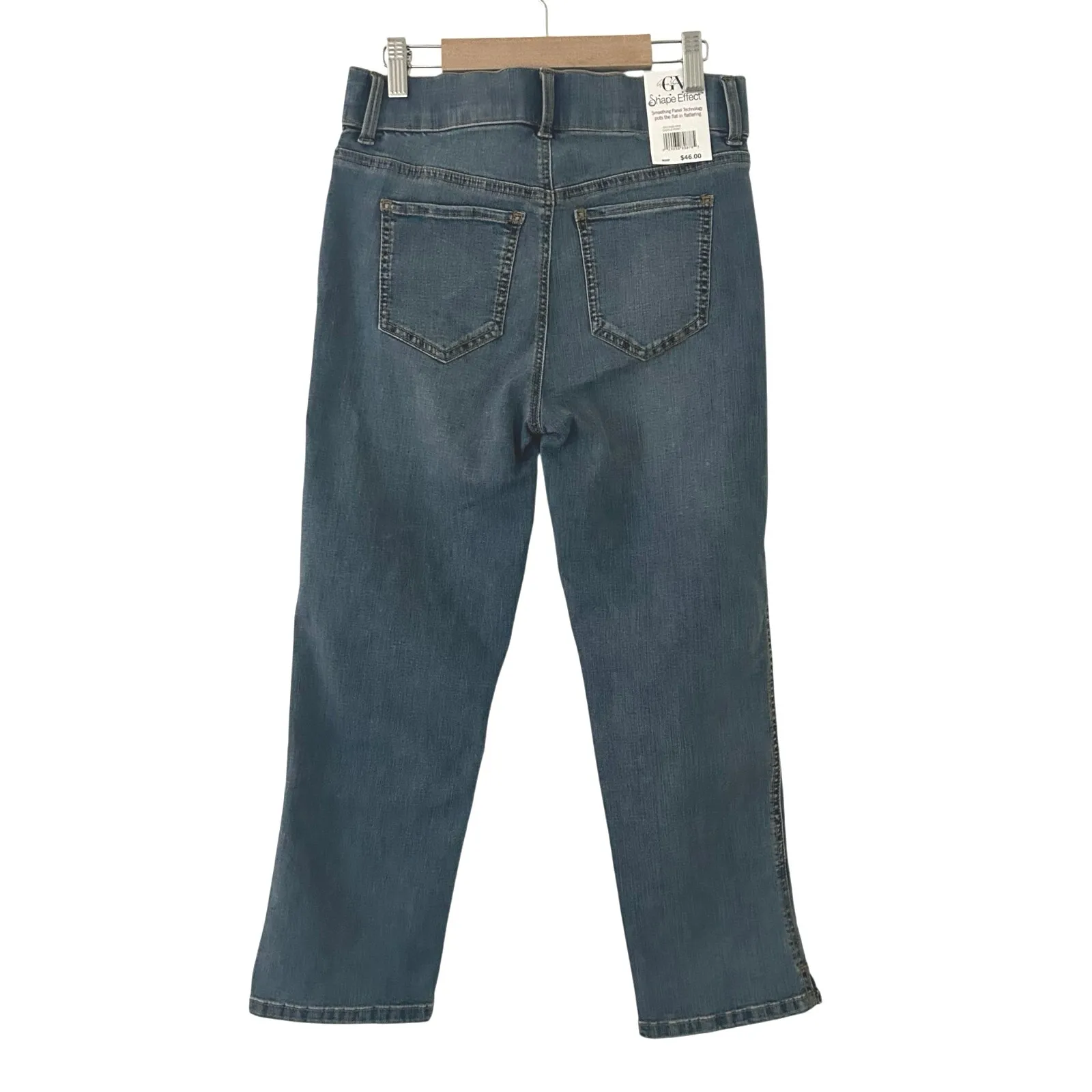 Gloria Vanderbilt Women's Shape Effect High Rise Denim Capri Pants 4 New - Image 4