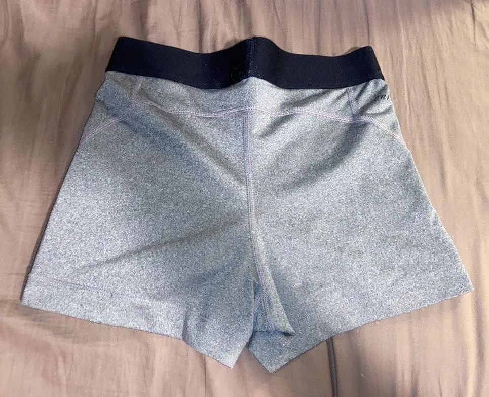 Nike Pro Grey Spandex Shorts - Image 2