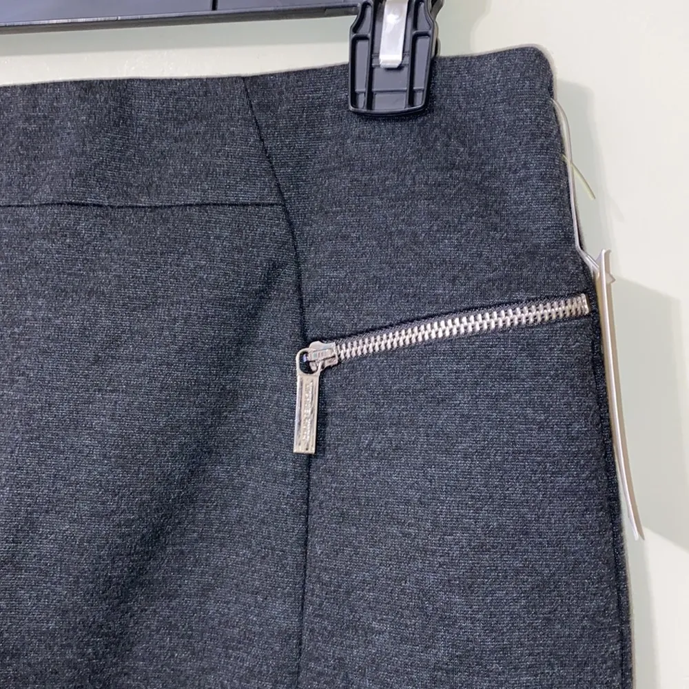 Michael Michael Kors size 8 women’s dark gray Derby pencil skirt zipper pockets - Image 4