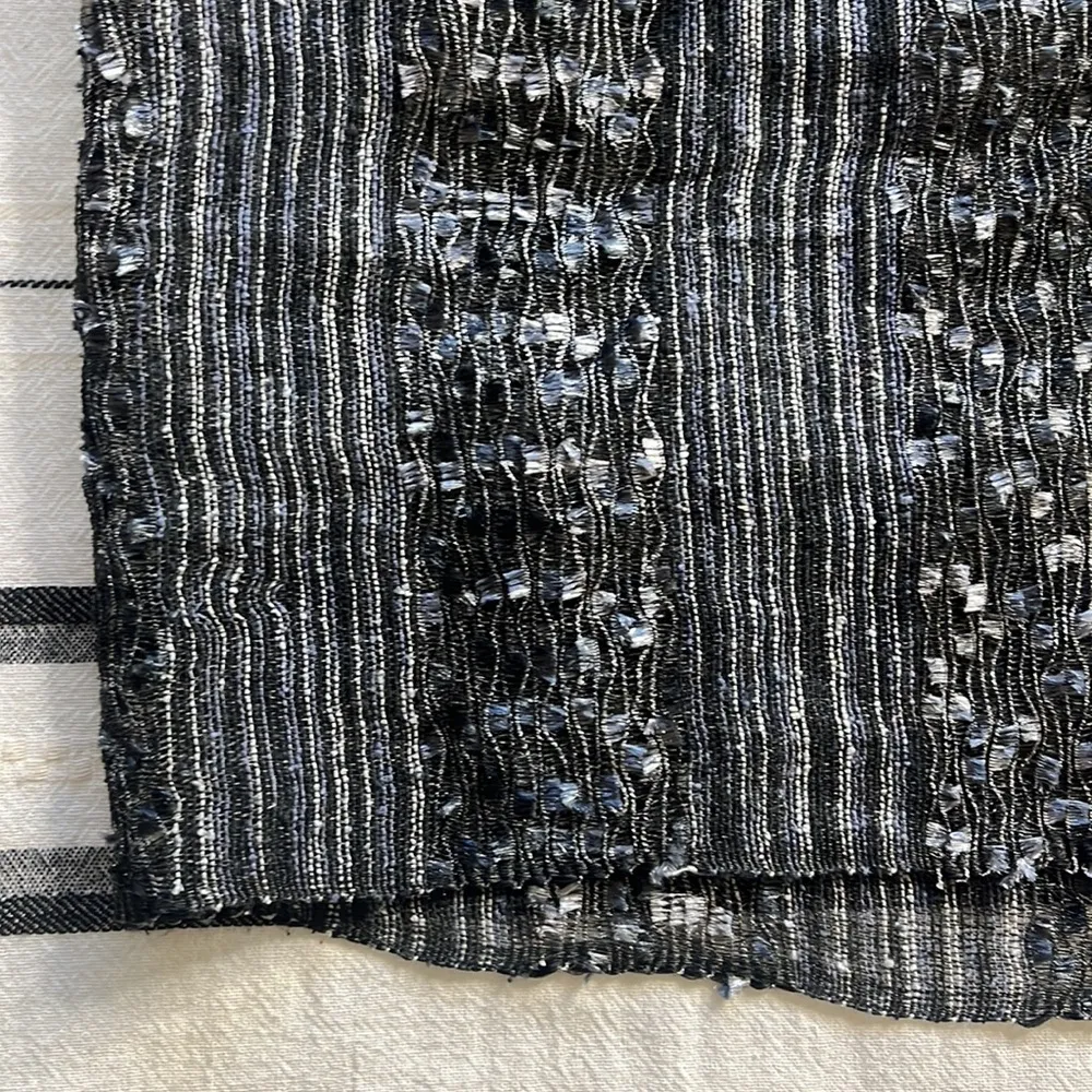 Silk viscose semi sheer lightweight summer scarf wrap - Image 48