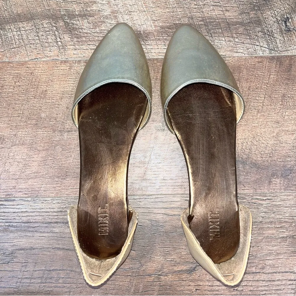 MixIt Gold Ballet Flats - Image 5