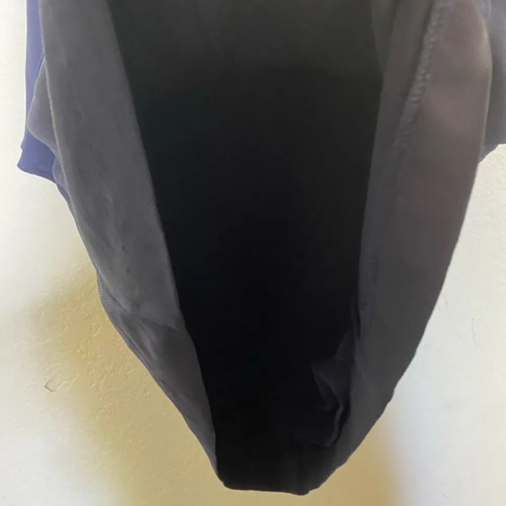 Ted Baker London‎ Dark Blue Short Sleeve Blouse With Padded Shoulders ( 4 ) - Image 7