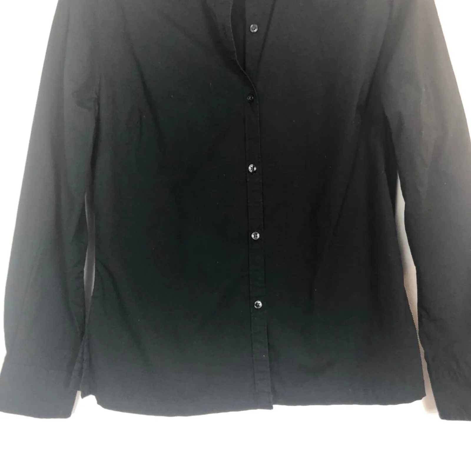 Giordano Casual & Classy Button Down Black Shirt Size Large - Image 4
