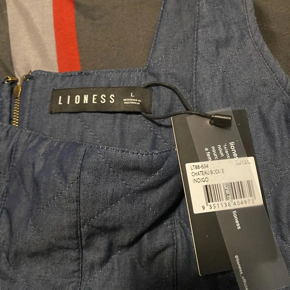 Lioness Denim Corset - Image 2