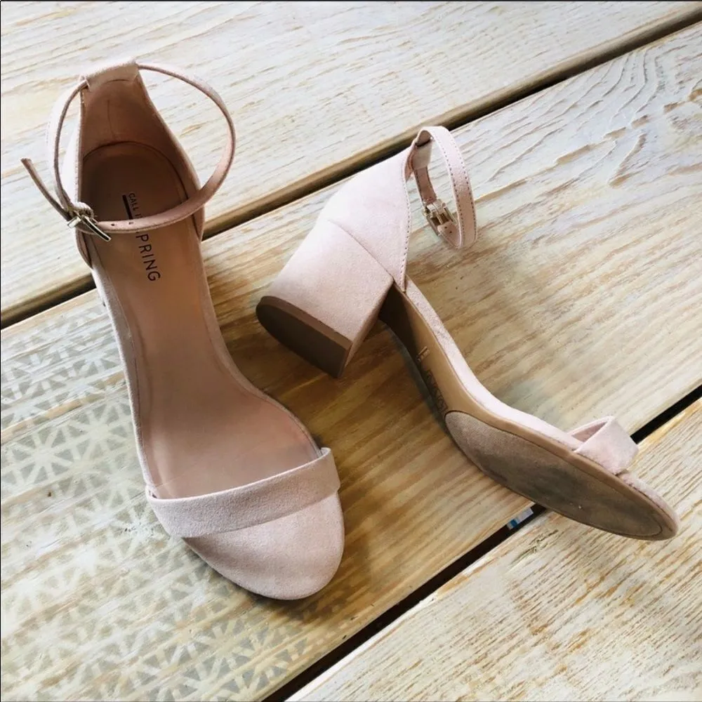 ✨HP✨Stangarone Suede Open Toe Ankle Strap Sandals✨ - Image 4