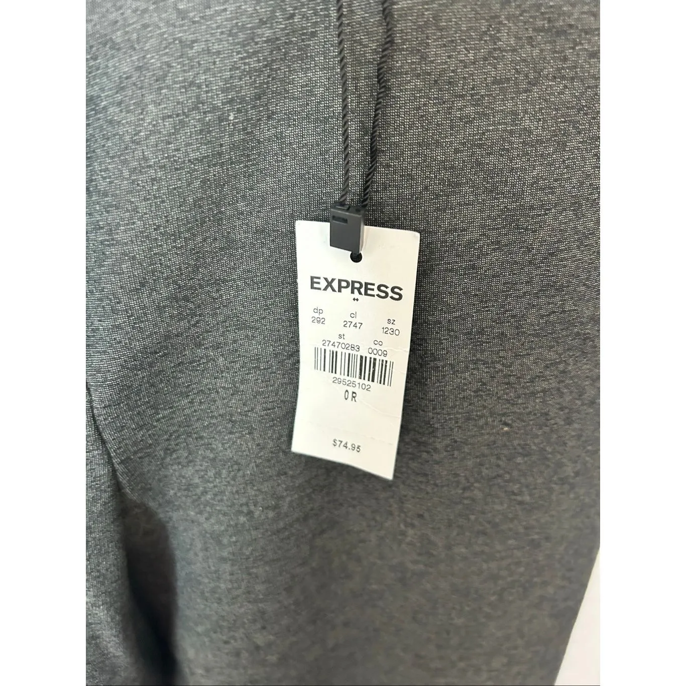 Express skinny high-rise machine, washable work dress pants size 0 R work attire - Image 3