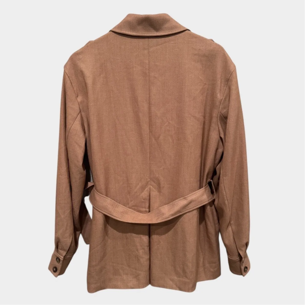 Giuliva Heritage X H&M Utility Jacket Size Medium Brown - Image 5