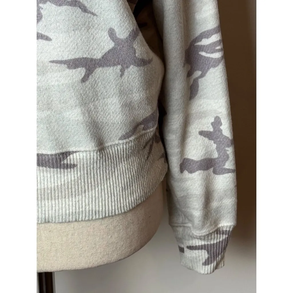 Rails Sweatshirt‎ Women XS Gray Ramona Stone Camo Pullover Athleisure Streetwear - Image 7