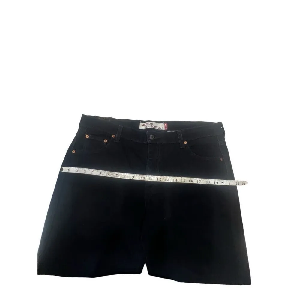 Levi Womans 515 Bootcut Black Jeans Sz 16 - Image 4