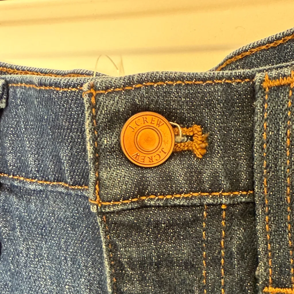 JCREW Denim Mini Skirt - Size 27 - Image 4
