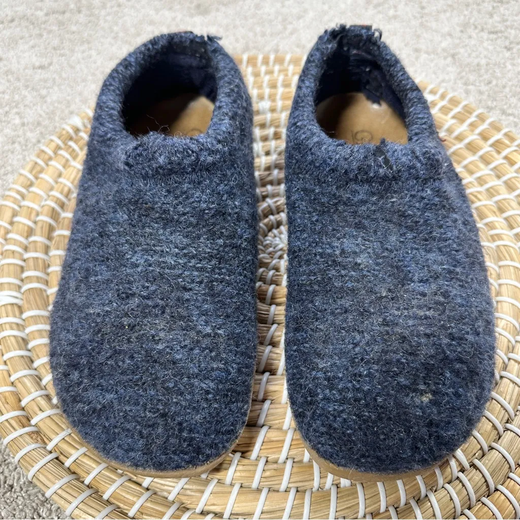 Giesswein Women’s Virgin Wool Vent Slippers Shoes Slip On in Blue Ocean 36/US 5 - Image 3