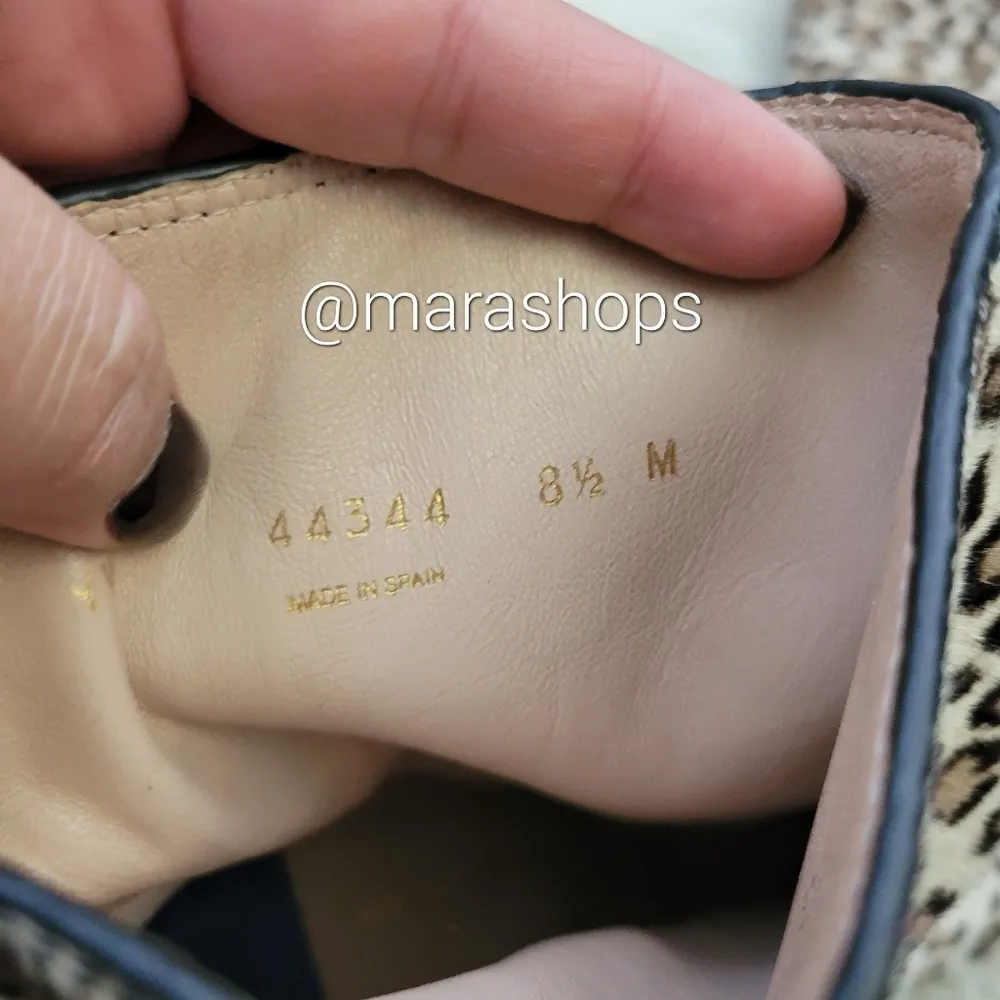 STUART WEITZMAN Atomic West leopard-print calf hair ankle boots - Image 8