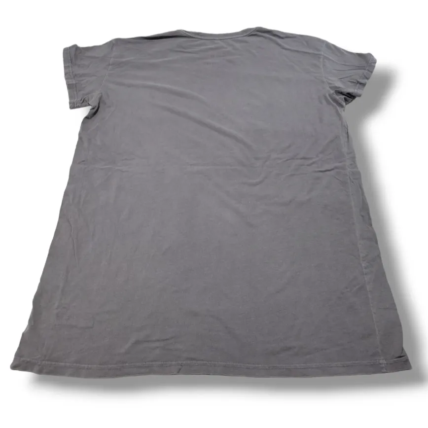 Def Leppard Top Size Large By  Oversized T-Shirt Band Tee Gray - Image 5