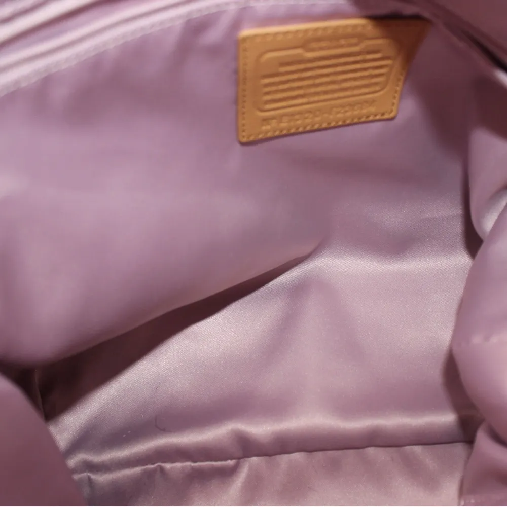 COACH Gold/Light Saddle Leather Bag - Image 3