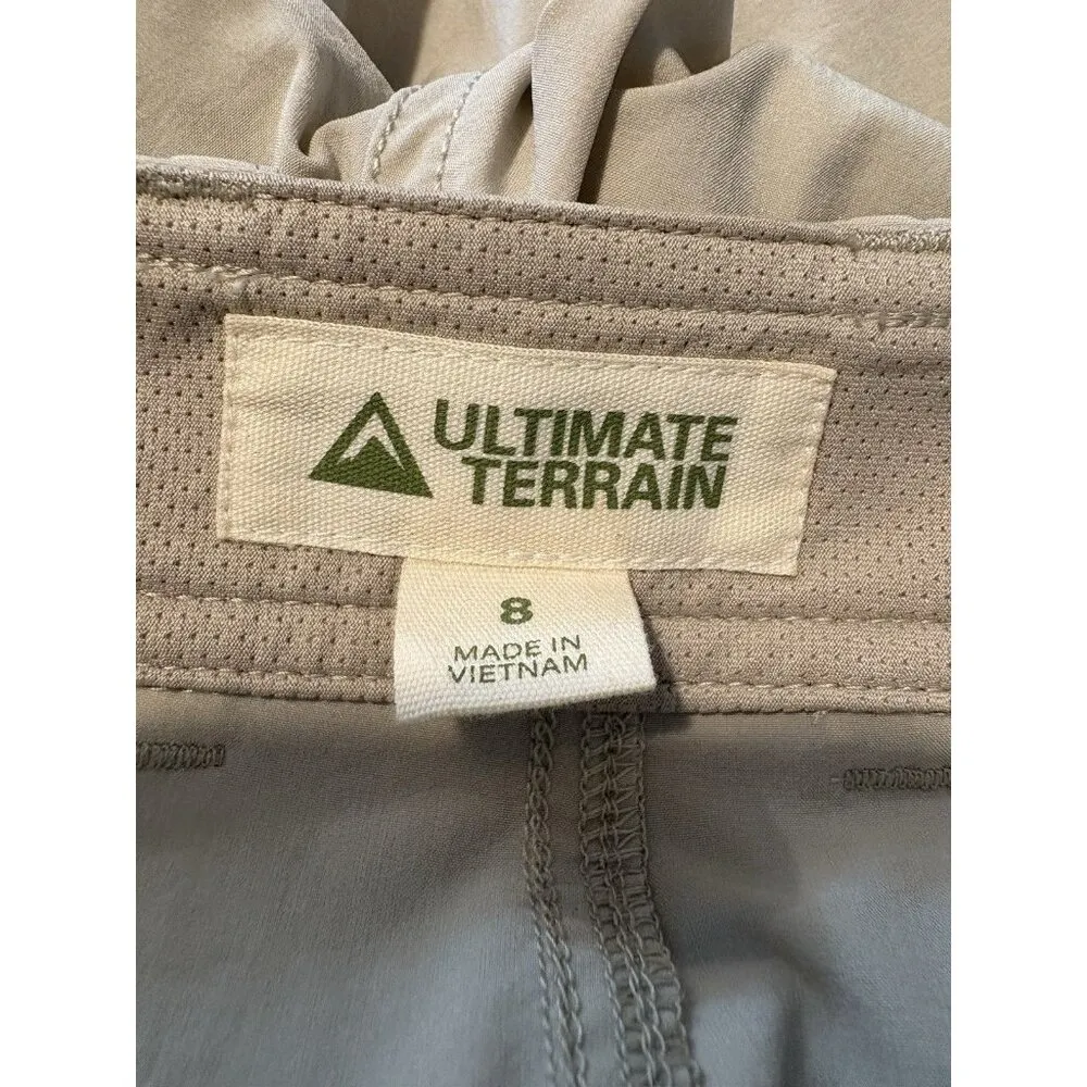 ULTIMATE TERRAIN Gander Trailhead Hiking Pant Beige Size 8 Outdoor Gorpcore Tan - Image 11