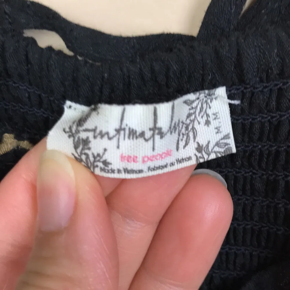 NWT Intimately  Black Floral Print Keyhole Multi-Strap Maxi Dress - Image 10