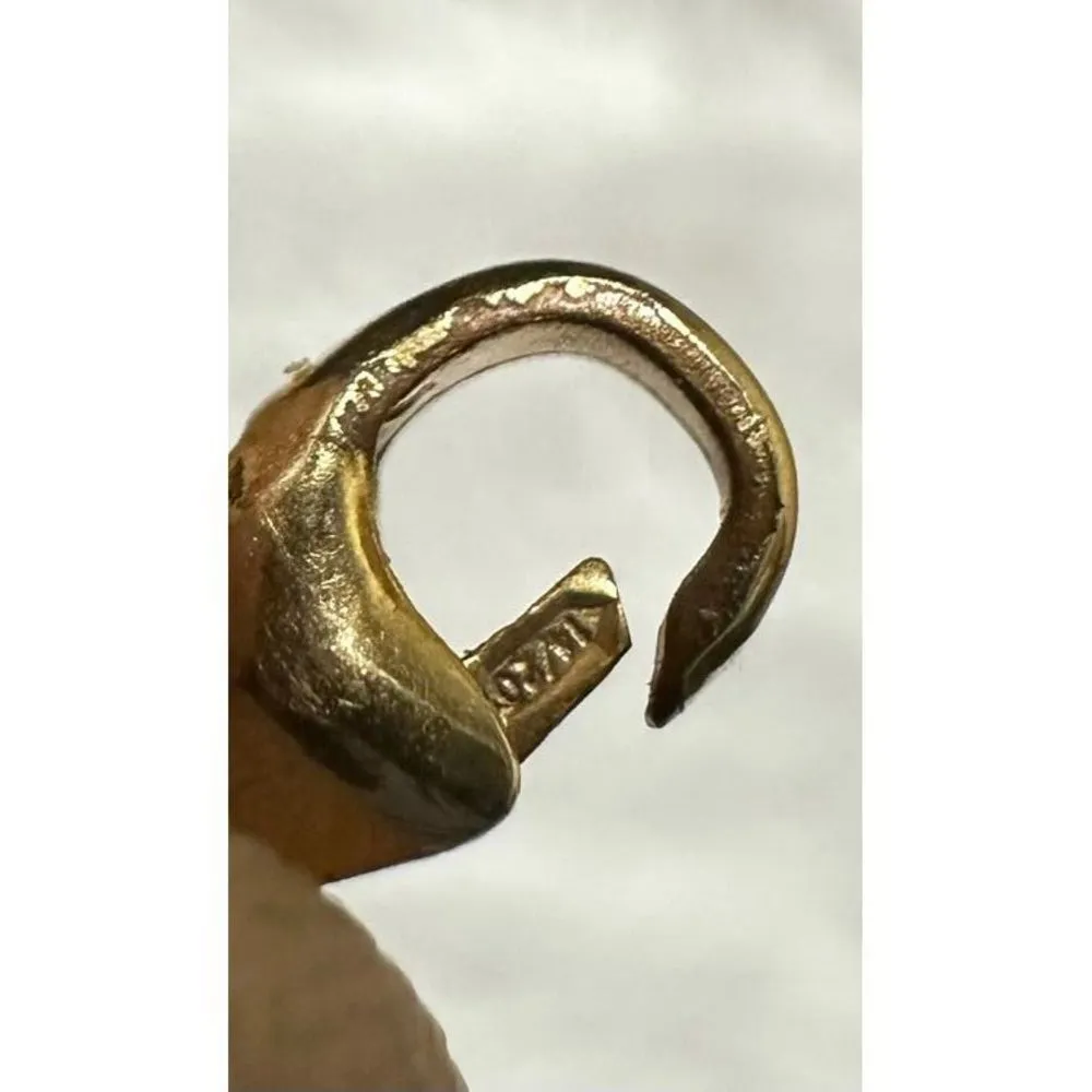 Turquoise Longevity Gold Filled Necklace Blue - Image 8