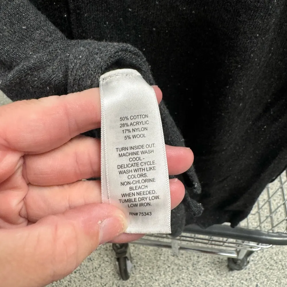 If It Were Me Black Cowl Neck Sweater - Image 4